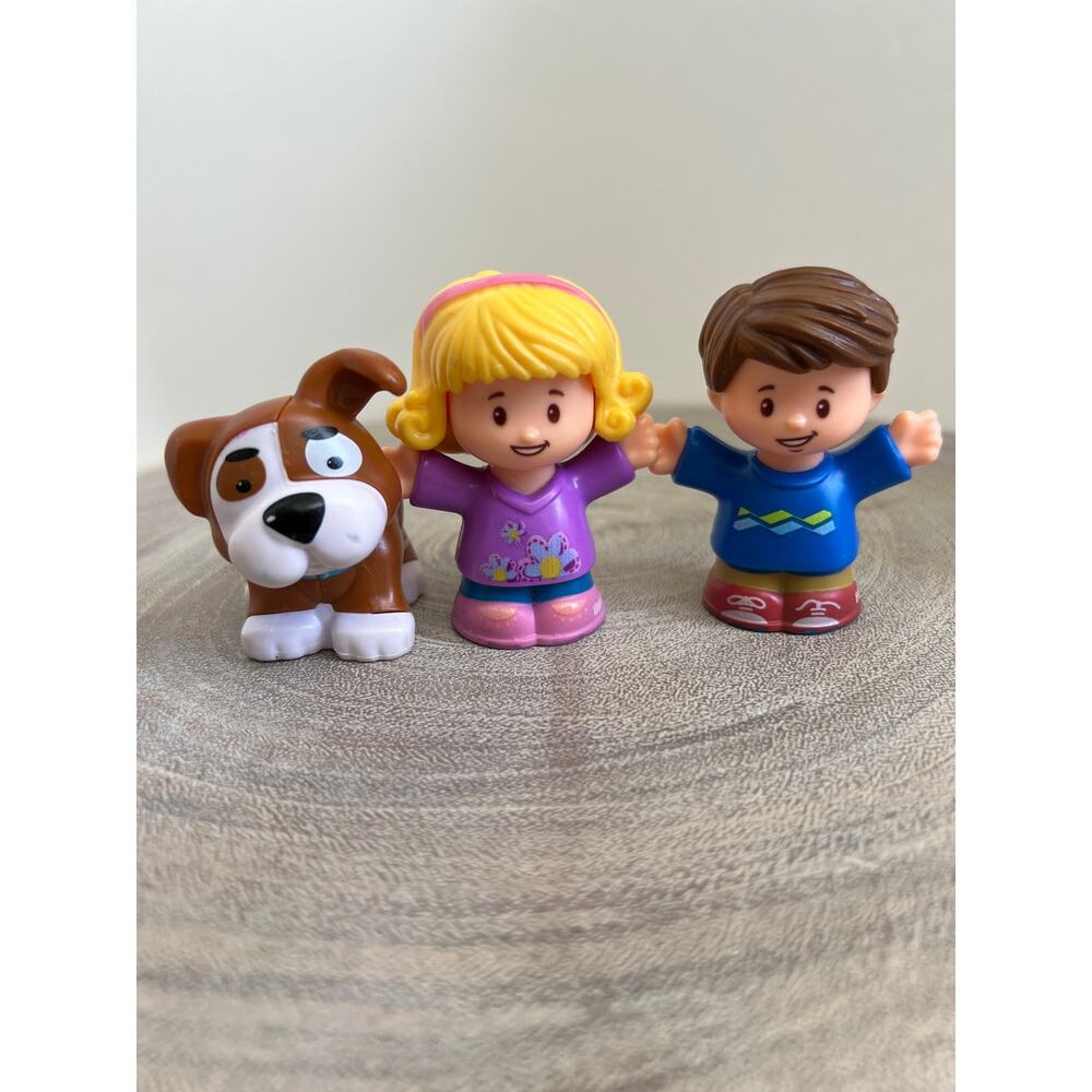 Fisher-Price Little People Big Helpers Home Replacement Man Woman Dog 2016